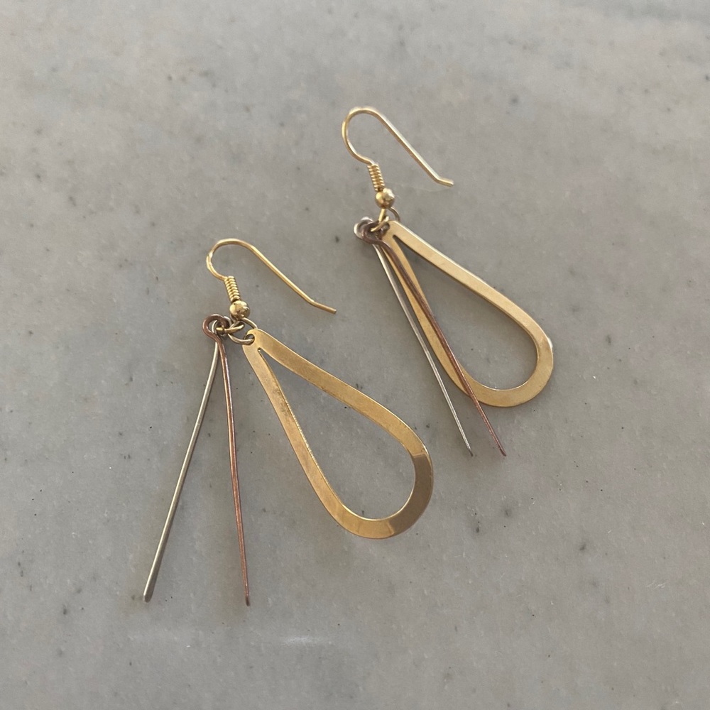 MultiGold Shade Earrings